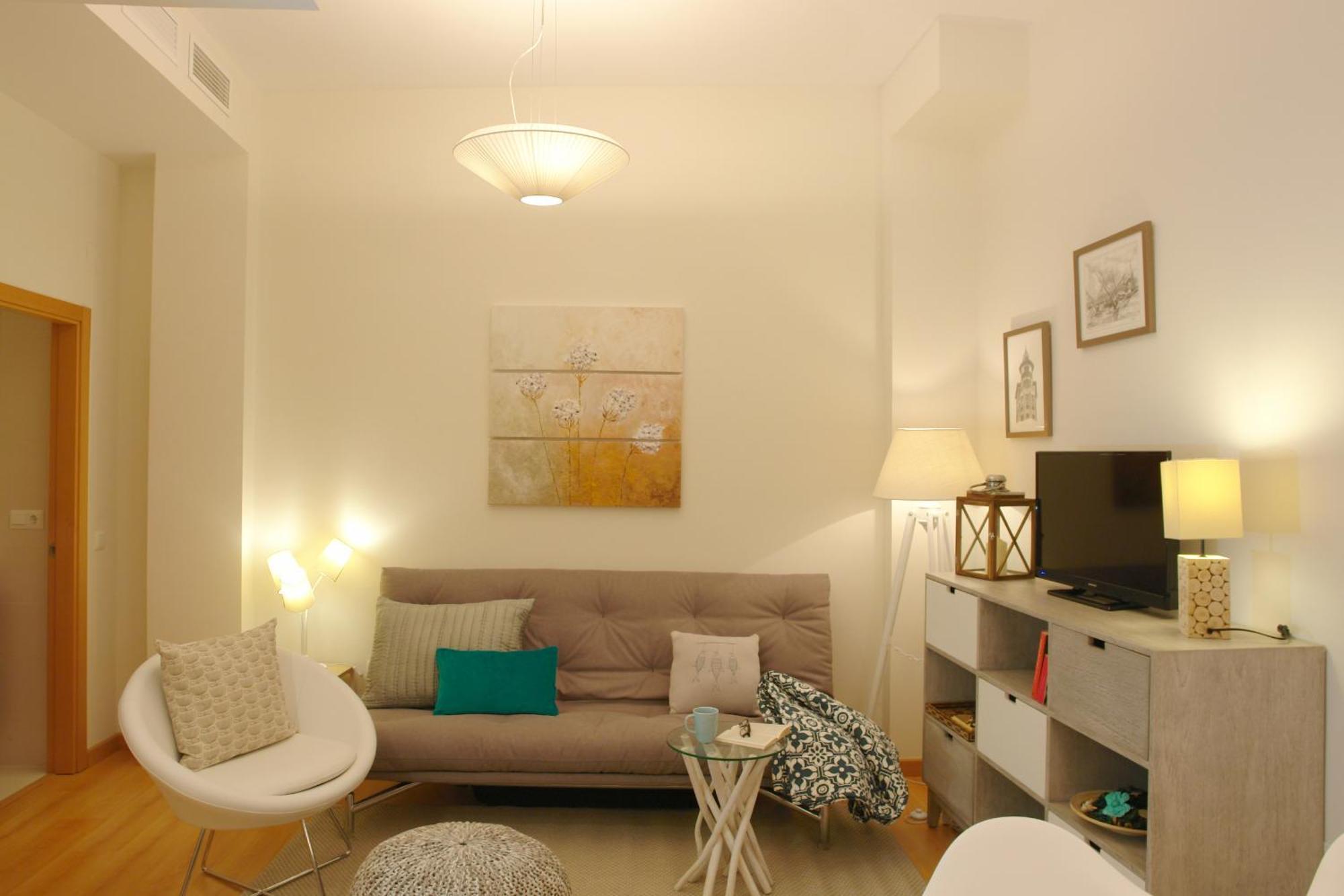 Moderno Y Centrico Apartamento 1 Dormitorio Malaga Luaran gambar
